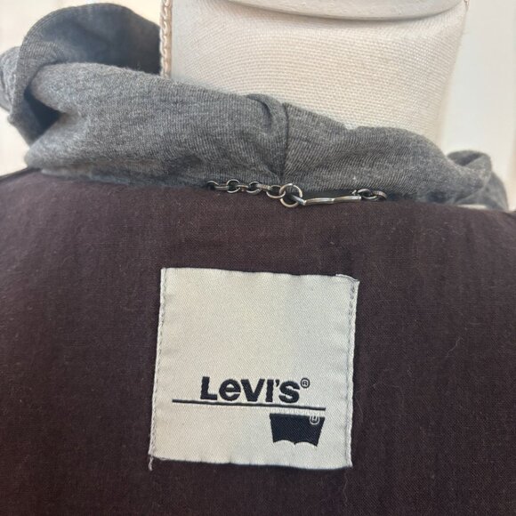 Levi's hooded faux leather jacket - Picture 3 of 4